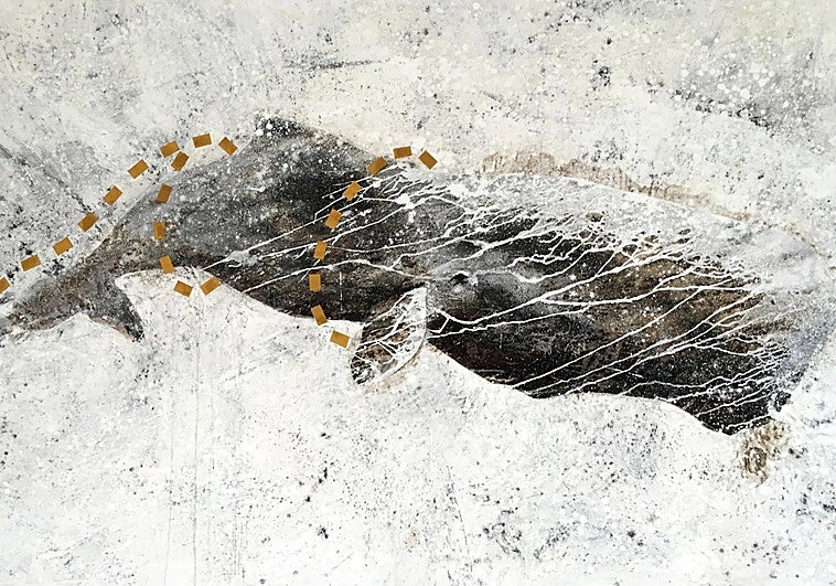 Moby Dick resopla en el lienzo