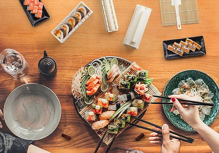 Hacer sushi en casa será fácil y adictivo con estos kits para prepararlo