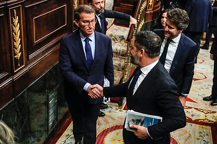 El PP evita el choque con Vox tras la incendiaria carta de Garriga: «Dos no se pelean si uno no quiere»