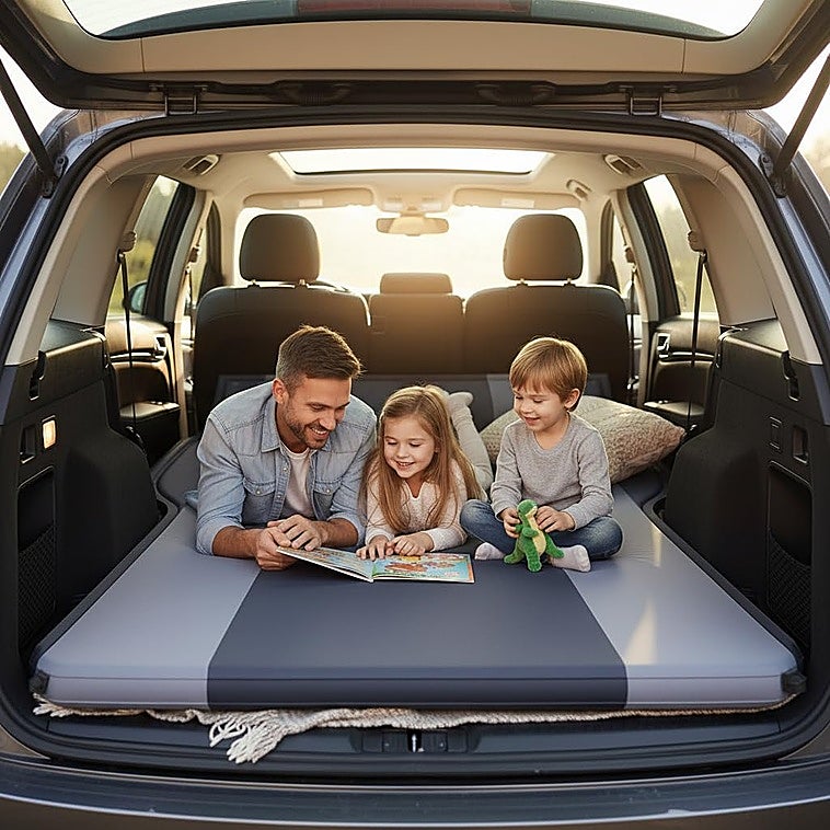 Eleva el nivel de tus escapadas con estas colchonetas hinchables para dormir en el coche plácidamente