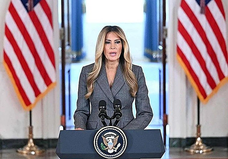 Melania Trump niega relación alguna con Epstein