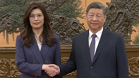 Xi ofrece una amenazadora «paz» a la líder de la oposición de Taiwán
