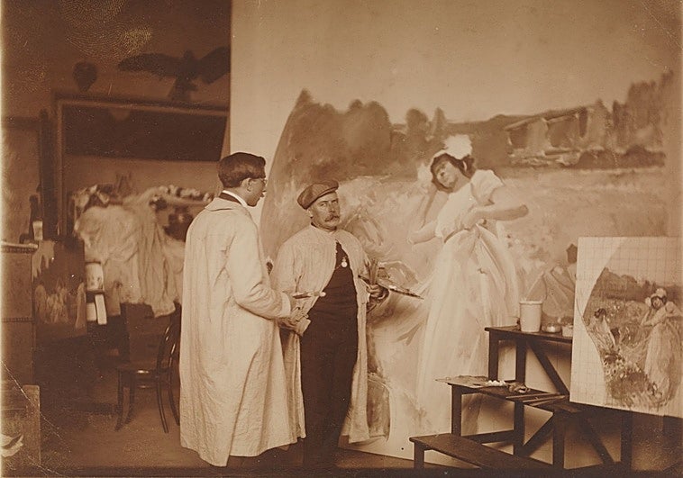 La foto como espejo del artista y herramienta publicitaria