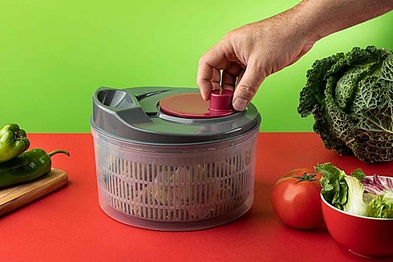 No te pierdas estas prácticas centrifugadoras de ensaladas y verduras