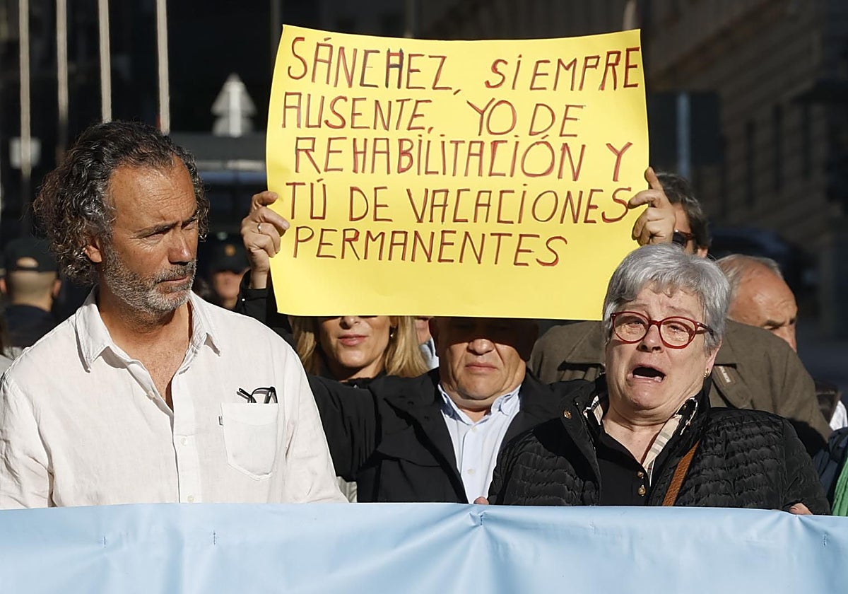 Luto y protesta en el Congreso de las víctimas de Adamuz y la dana | Diario  Sur
