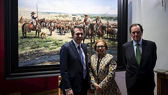 Iberdrola dona una obra del pintor Ferrer-Dalmau al nuevo museo de El Álamo en Texas
