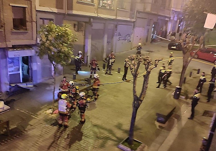 Detenida una mujer en Bilbao tras incendiar una lonja con su pareja dentro