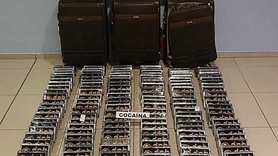Desarticulada una organización que exportaba cientos de kilos de cocaína por vía aérea entre España y Brasil