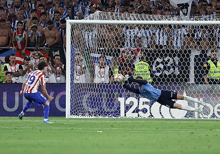 Una pena máxima para el Atlético