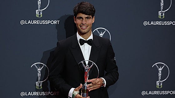 Carlos Alcaraz se lleva el premio gordo en los Laureus