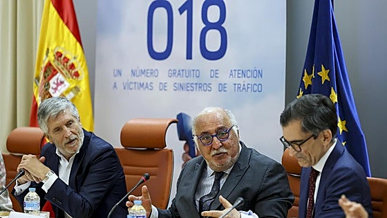 El Ministerio del Interior presenta el 018, la línea para víctimas de siniestros viales