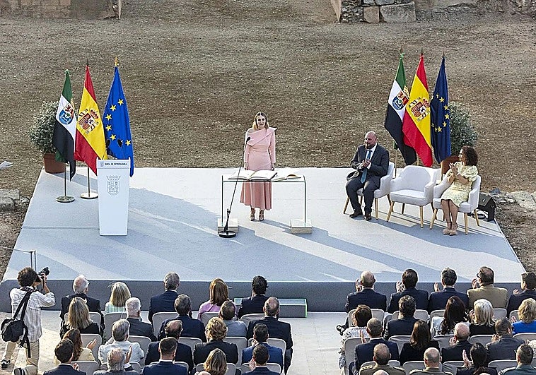 María Guardiola: «Nuestros derechos no van a estar sometidos a ningún vaivén político»