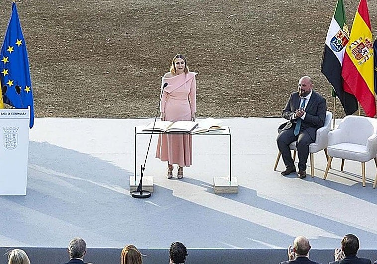 María Guardiola: «Nuestros derechos no van a estar sometidos a ningún vaivén político»