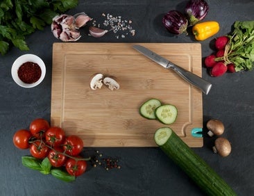 Revoluciona tu cocina con estas tablas para cortar con afilador de cuchillos integrado