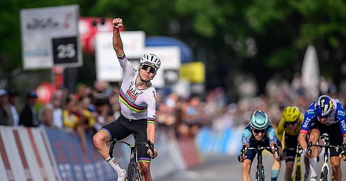 Pogacar Tour de Romandie'de normale döndü