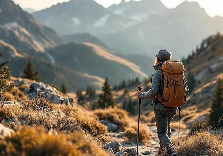 Si te gusta el trekking, no te pierdas estos bastones plegables de carbono