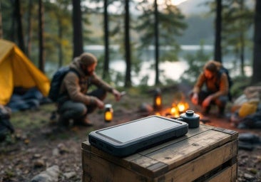Se acabó quedarte sin batería en camping y festivales con estas baterías solares