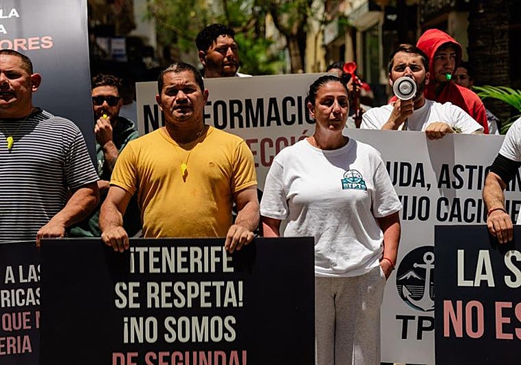 Trabajadores del puerto de Granadilla «no irán a trabajar este domingo» por la llegada del MV Hondius