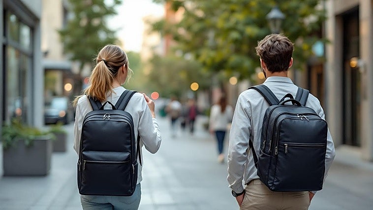 Muévete sin sustos con la mochila antirrobo para portátil Samsonite Securipak