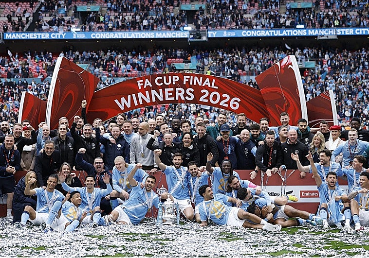 El City de Guardiola, rey de copas en Inglaterra