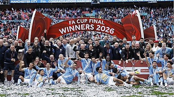 El City de Guardiola, rey de copas en Inglaterra