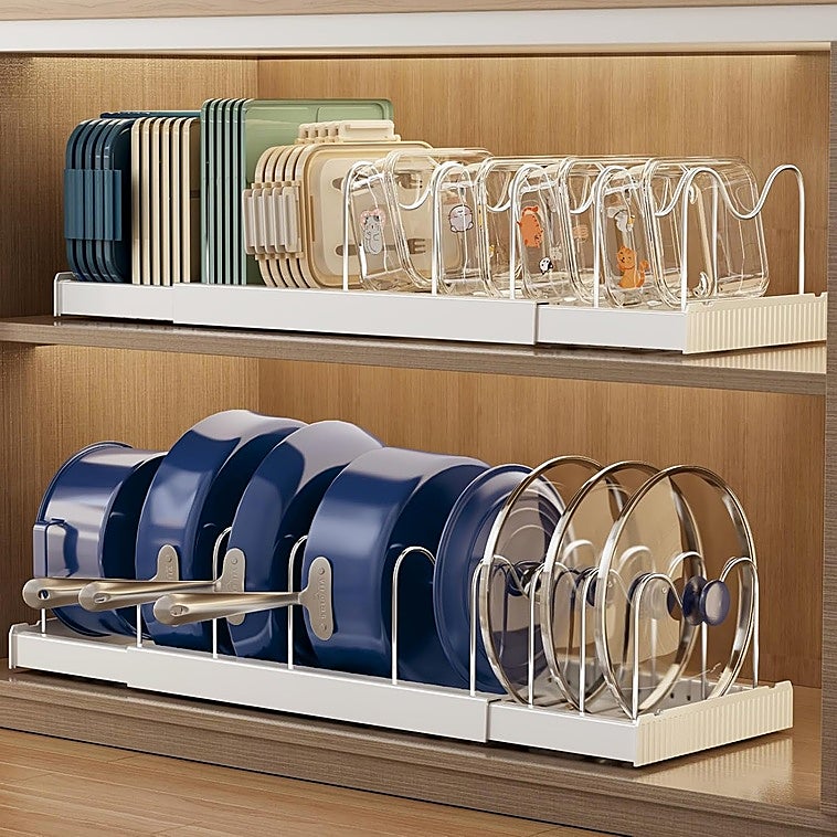 Los mejores organizadores de sartenes y otros utensilios para poner orden en tu cocina