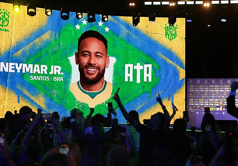 Neymar regresa a la lista de Brasil para el Mundial