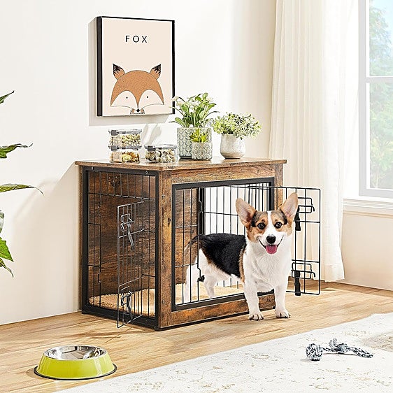 La jaula para perros que no parece una jaula: el mueble elegante que querrás poner en el salón