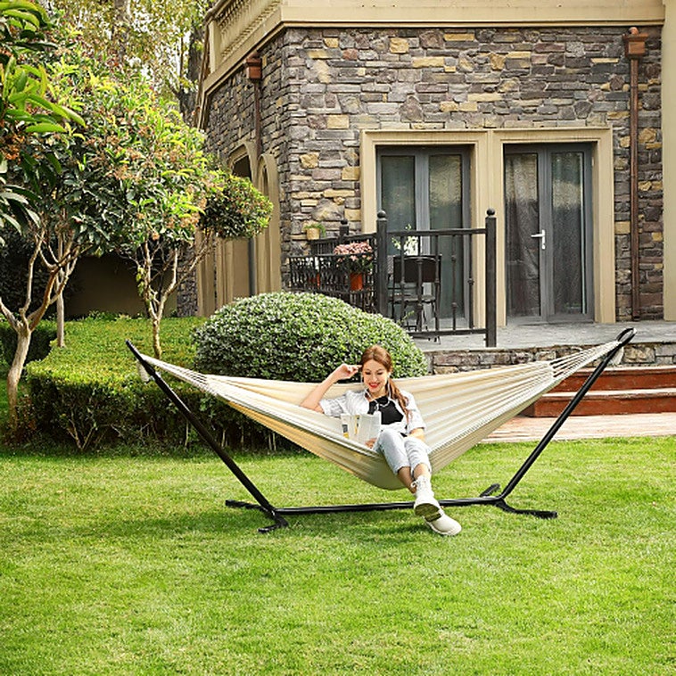 Las mejores hamacas colgantes  para disfrutar de tu rincón de descanso en la terraza o el jardín