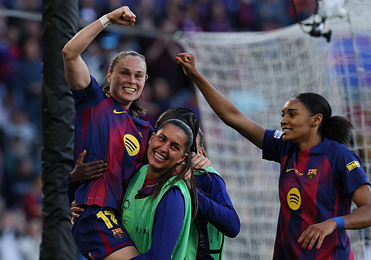 El Barça reina en Europa con un póker de Champions