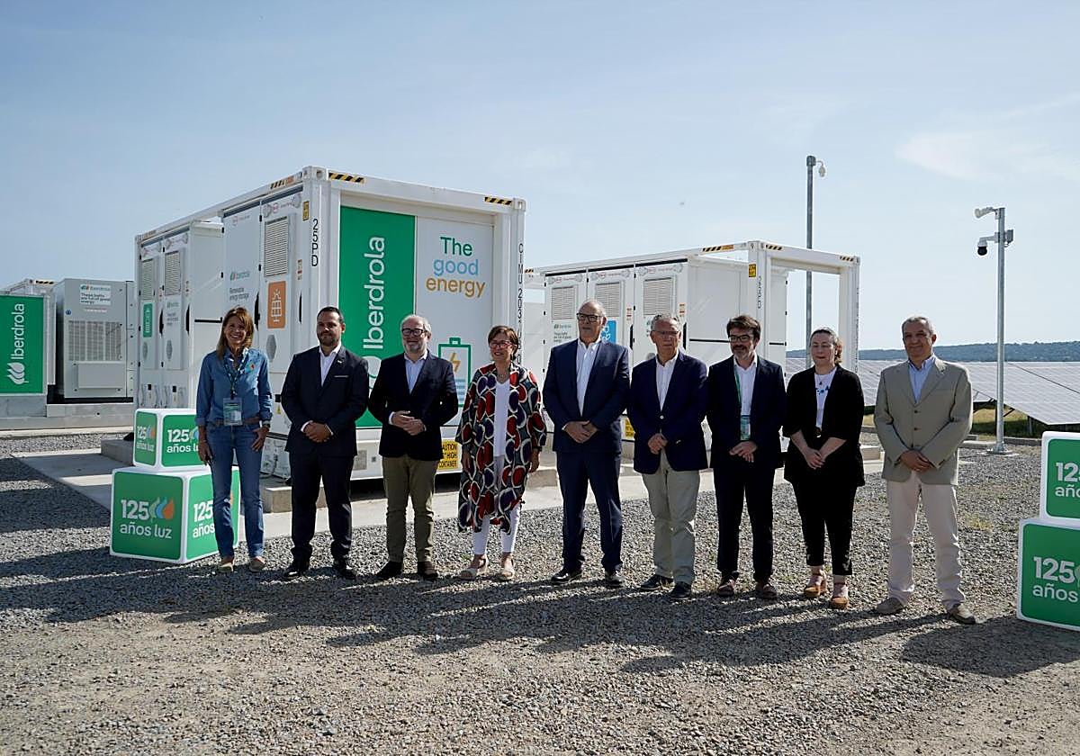 Iberdrola inaugura la mayor batería de almacenamiento de energía de España