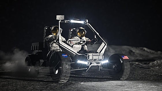 Los 'coches' de 200 millones que la Nasa quiere en la Luna