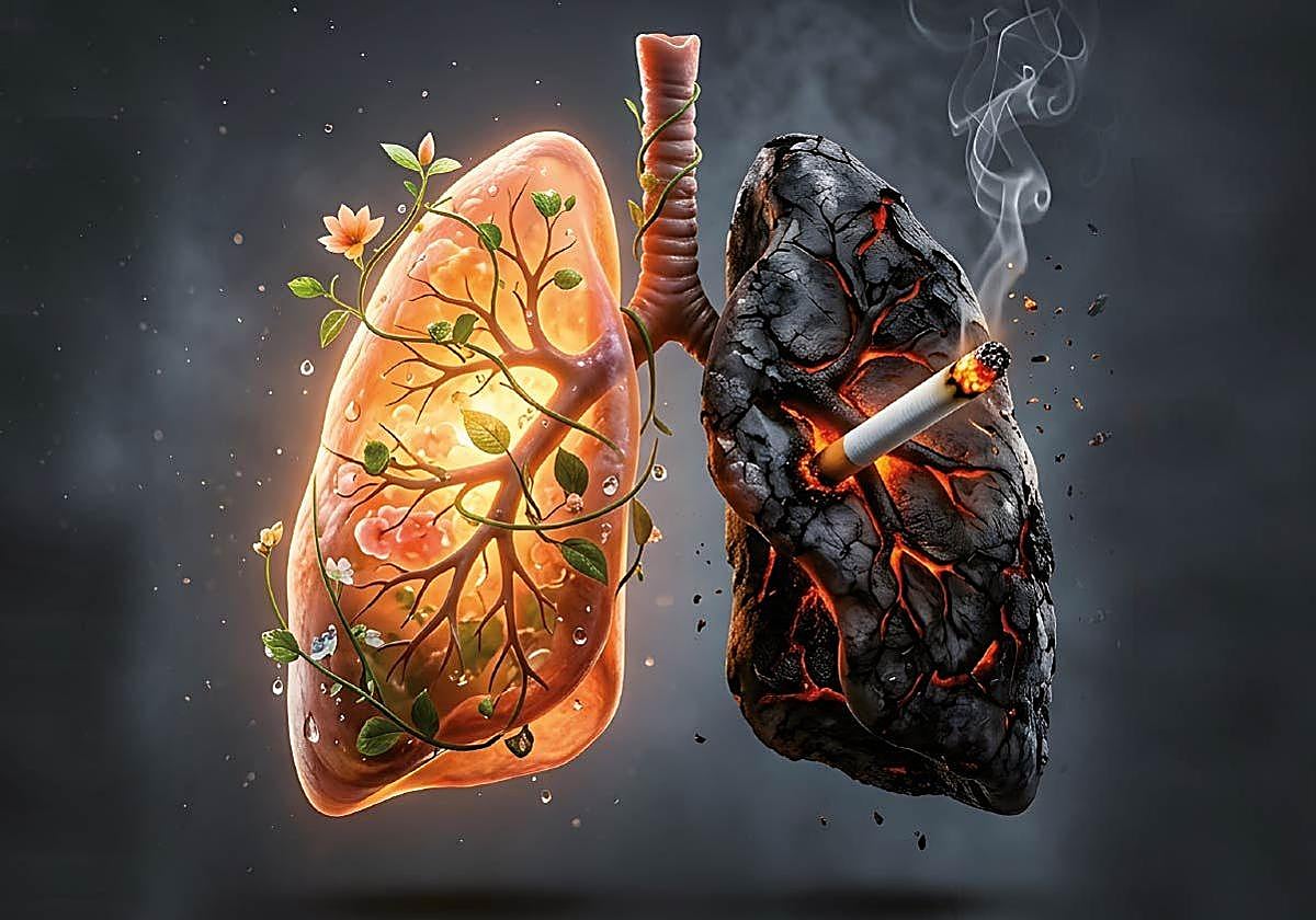¿Es cierto que los pulmones se regeneran al dejar de fumar?