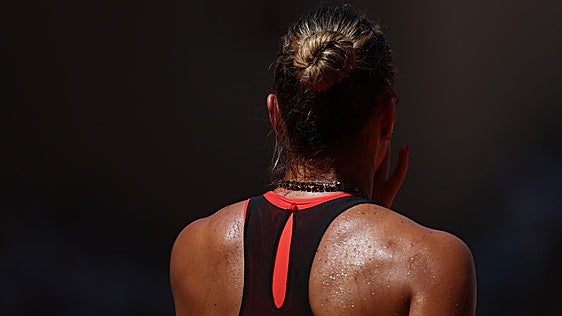El pescuezo de Sabalenka