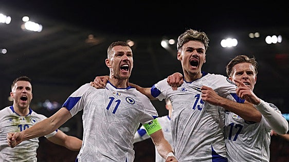 Edin Dzeko, el padre de los dragones