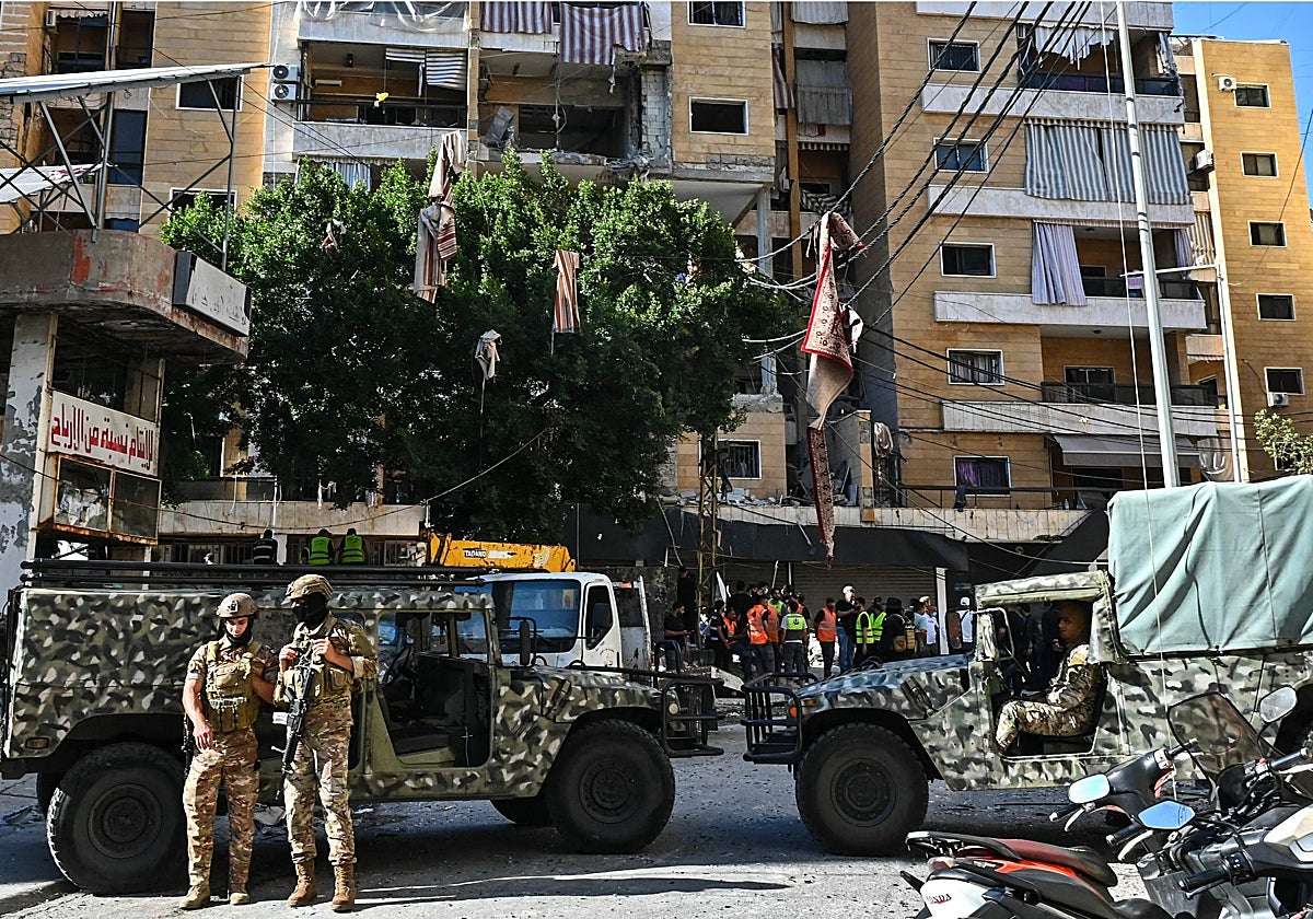 Israel rompe la tregua al bombardear Beirut e Irán responde 
