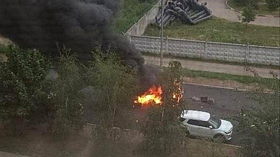Muere un conductor en un distrito militar de Moscú al explotar una bomba bajo su coche