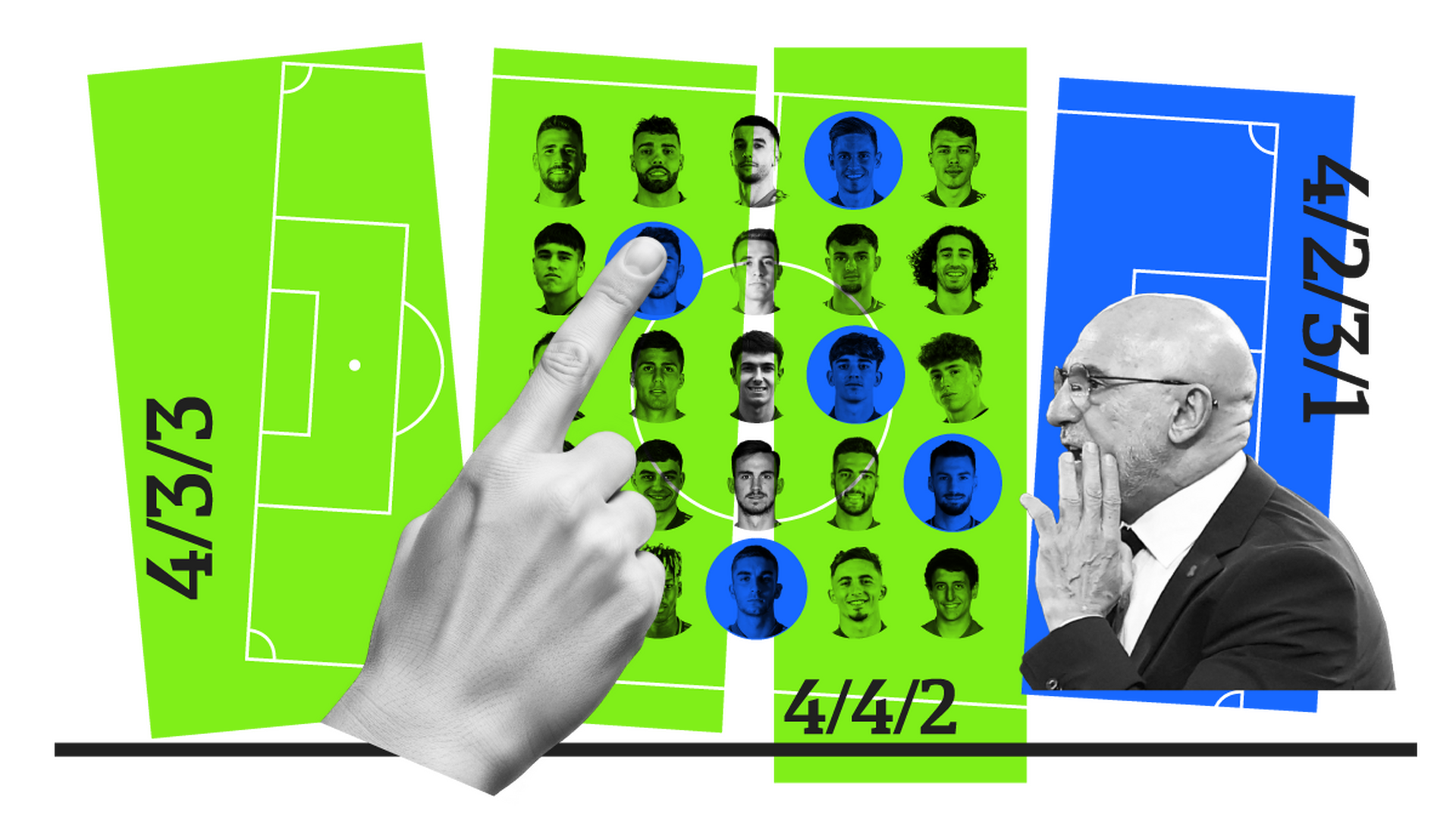 Elige tu once de La Roja ante Argentina