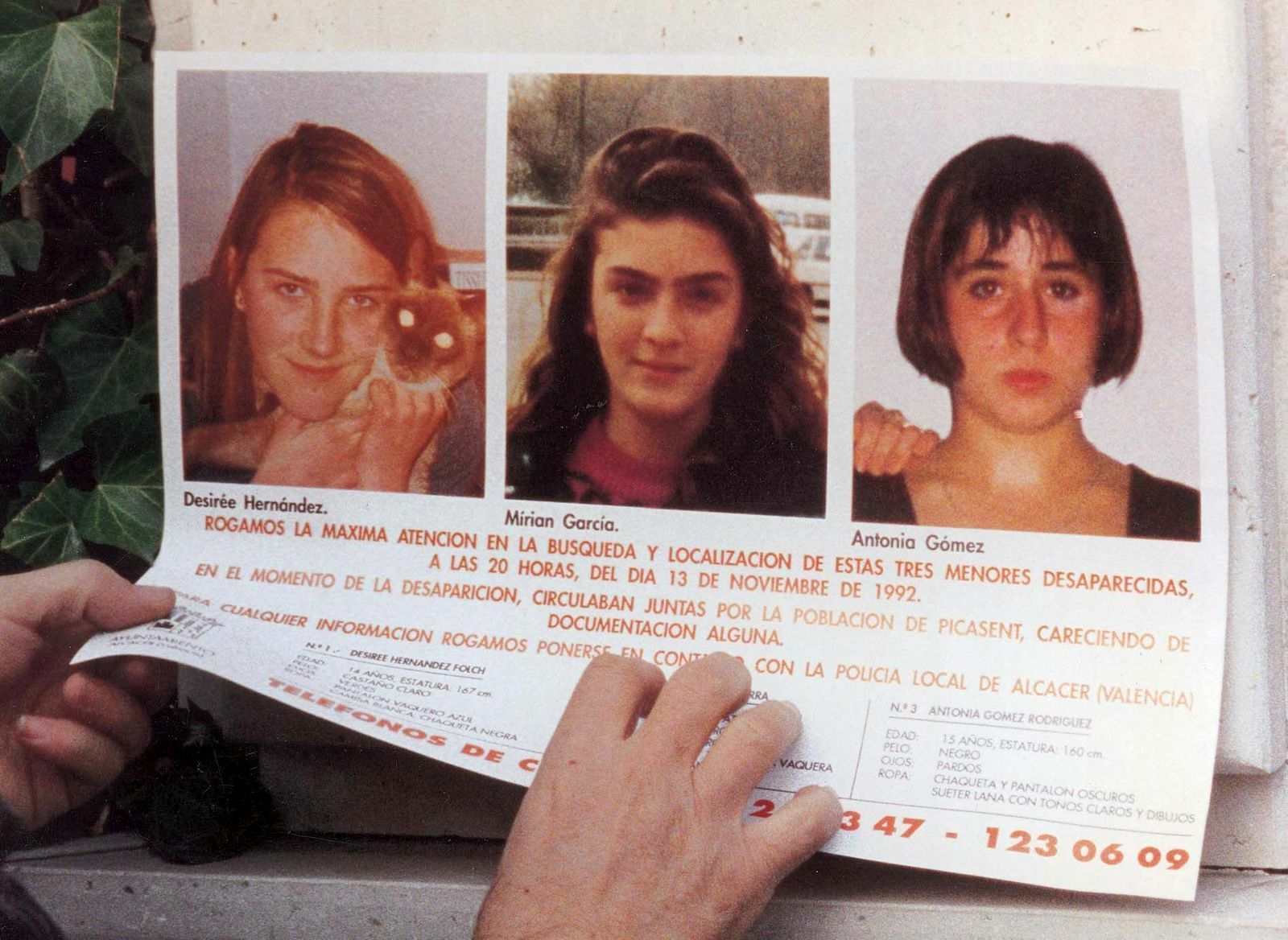 Imagen del caso Alcàsser.