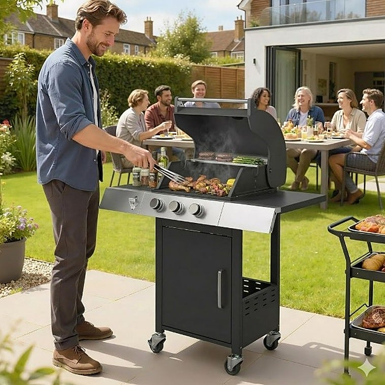 Si buscas una barbacoa de gas portátil para tu terraza o jardín, mira estas opciones