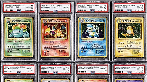 Pagan más de medio millón de euros por cromos Pokémon, la nueva inversión de futuro
