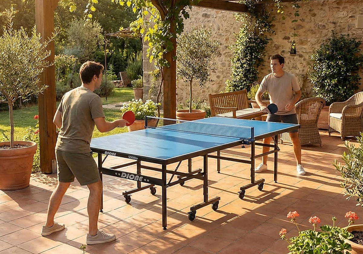 Las mejores mesas de ping pong plegables para casa, jardín o garaje | Ideal