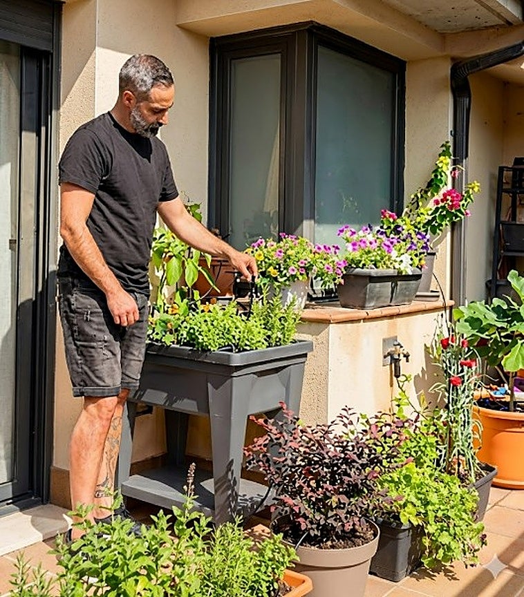 Tus plantas estarán perfectas en tu ausencia con estos sistemas de riego por goteo