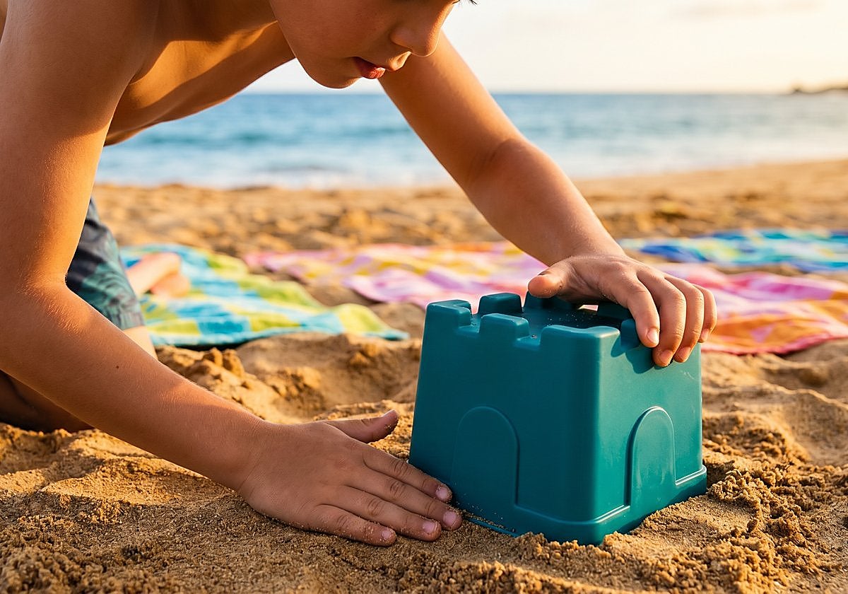 Vas a la playa, no te pierdas estos sets infantiles para hacer castillos en la arena | BURGOSconecta