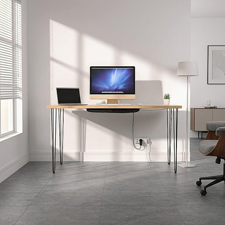 Organizador de cables de escritorio Ultimate Setup: oculta las regletas y ordena tu mesa sin complicarte la vida