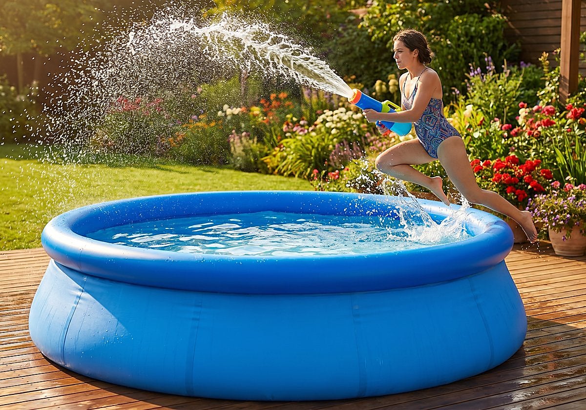 Las mejores piscinas hinchables familiares para disfrutar del verano en casa