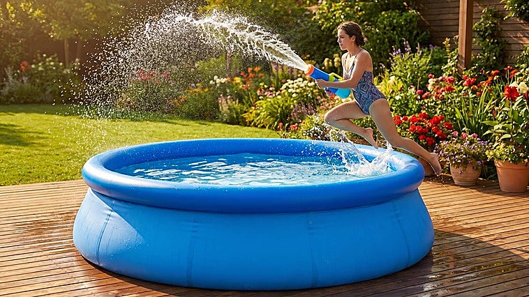 Las mejores piscinas hinchables familiares para disfrutar del verano en casa