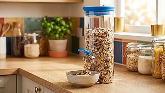 Los mejores tarros y dispensadores de cereales y legumbres para tener una cocina ordenada
