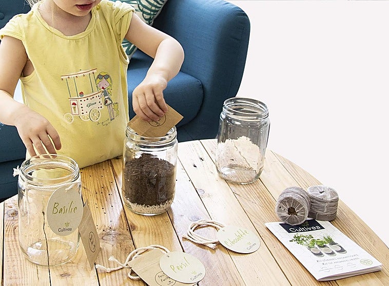 Cultiva tú mismo tus plantas aromáticas con estos sets y huertos urbanos