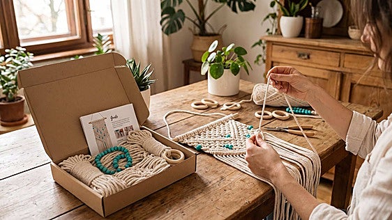 Los mejores kits de macramé y manualidades para entretenerte y decorar tu hogar